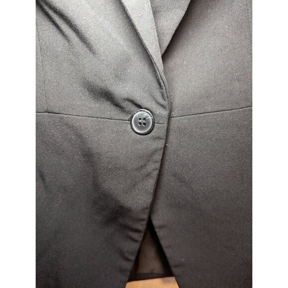 Worthington Blazer Women's Size 8 Black Business Single Button Jacket RN# 93677 - Picture 2 of 15